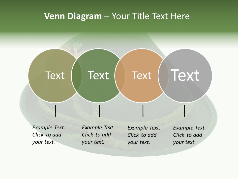 Rope Hat Feather PowerPoint Template