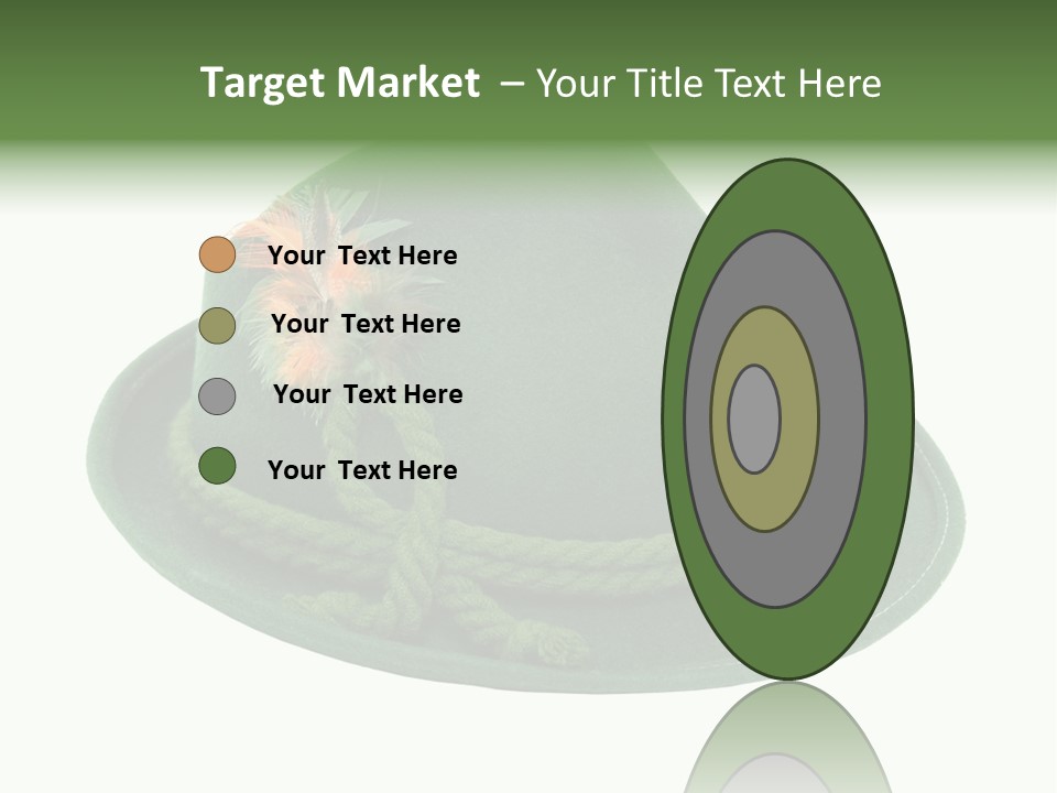 Rope Hat Feather PowerPoint Template