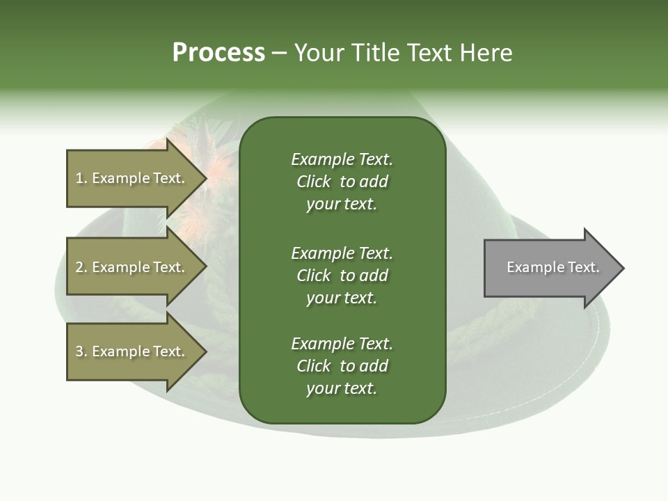 Rope Hat Feather PowerPoint Template