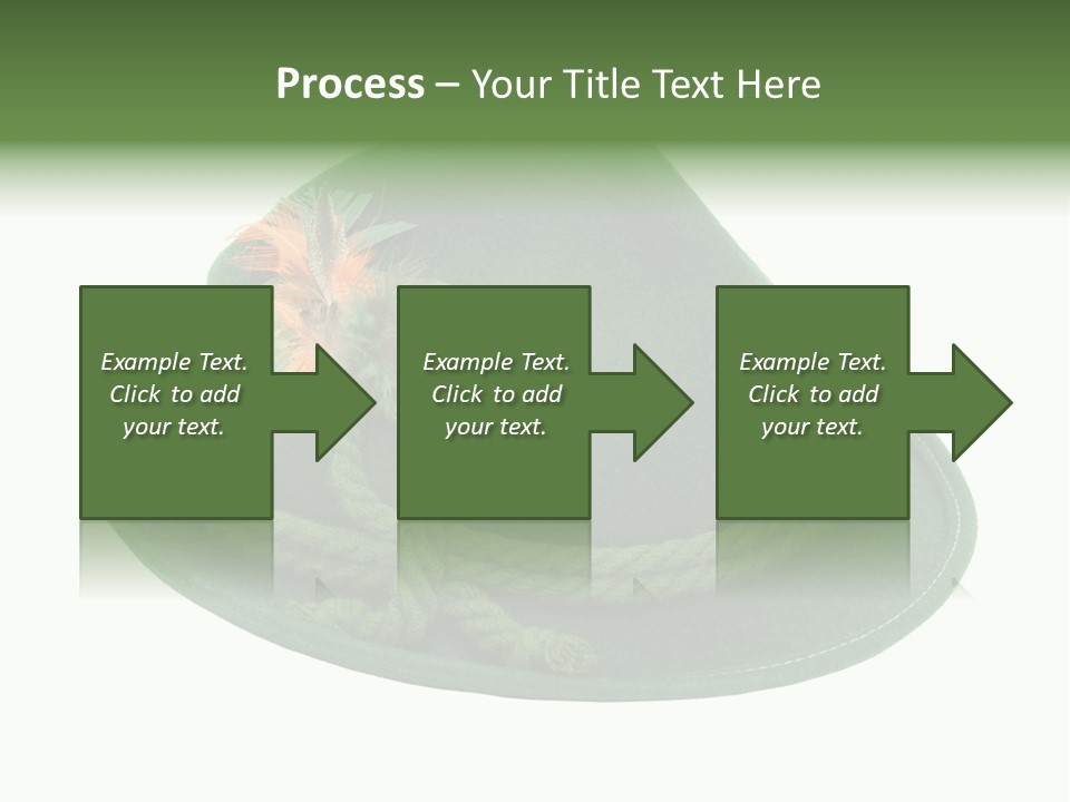 Rope Hat Feather PowerPoint Template