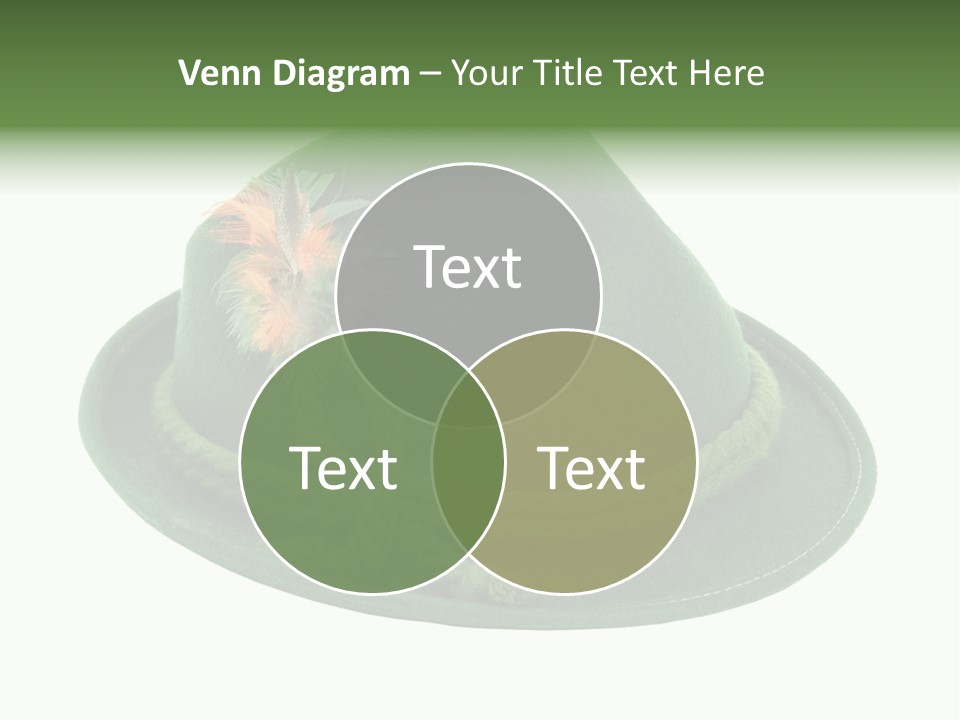 Rope Hat Feather PowerPoint Template