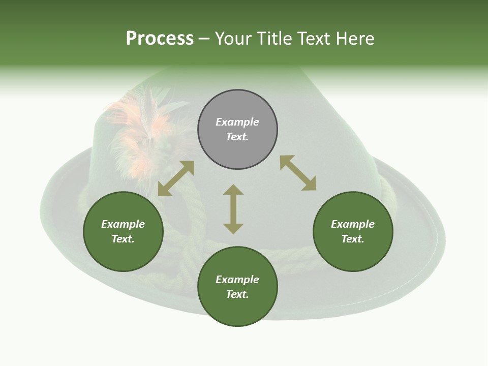 Rope Hat Feather PowerPoint Template