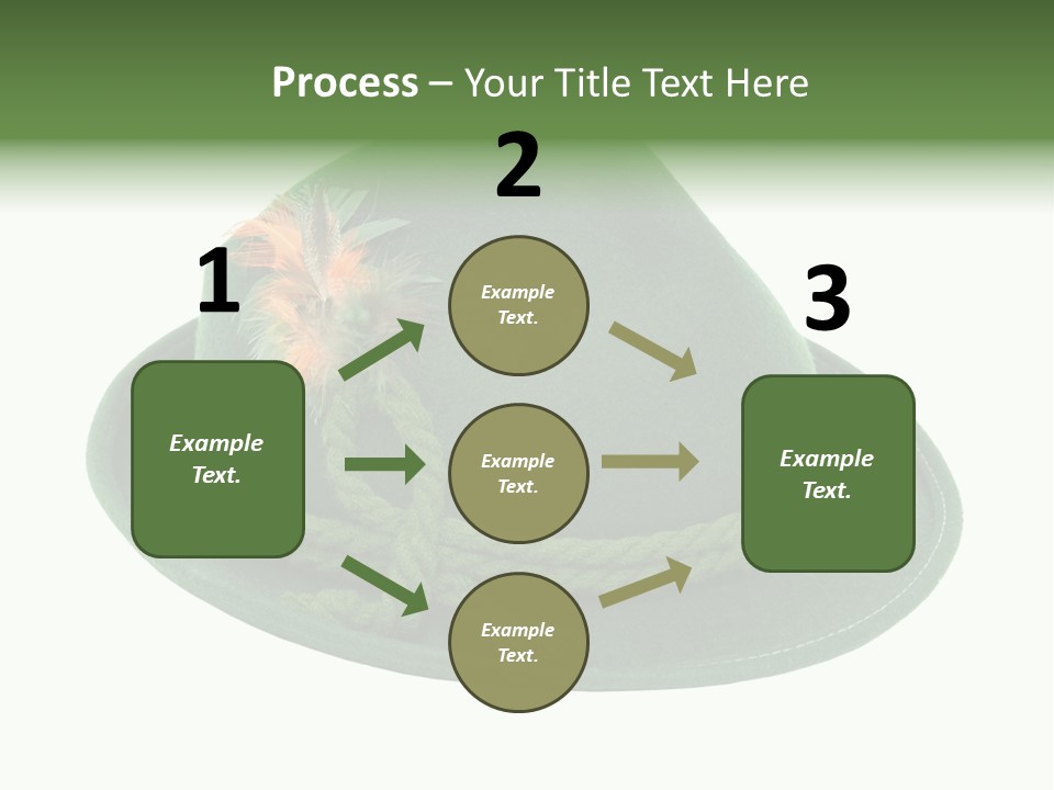 Rope Hat Feather PowerPoint Template