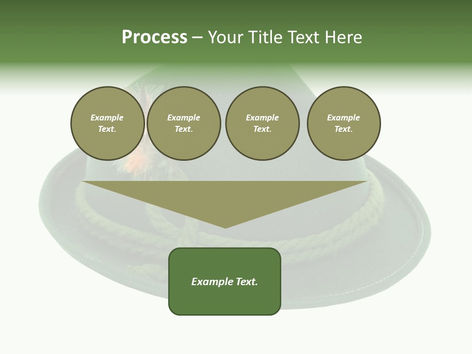 Rope Hat Feather PowerPoint Template