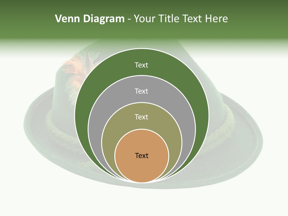 Rope Hat Feather PowerPoint Template