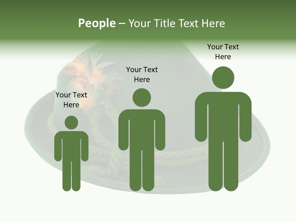 Rope Hat Feather PowerPoint Template