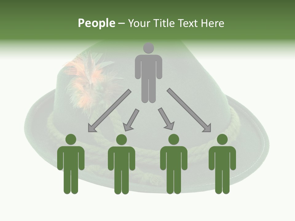 Rope Hat Feather PowerPoint Template