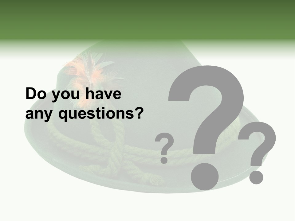 Rope Hat Feather PowerPoint Template