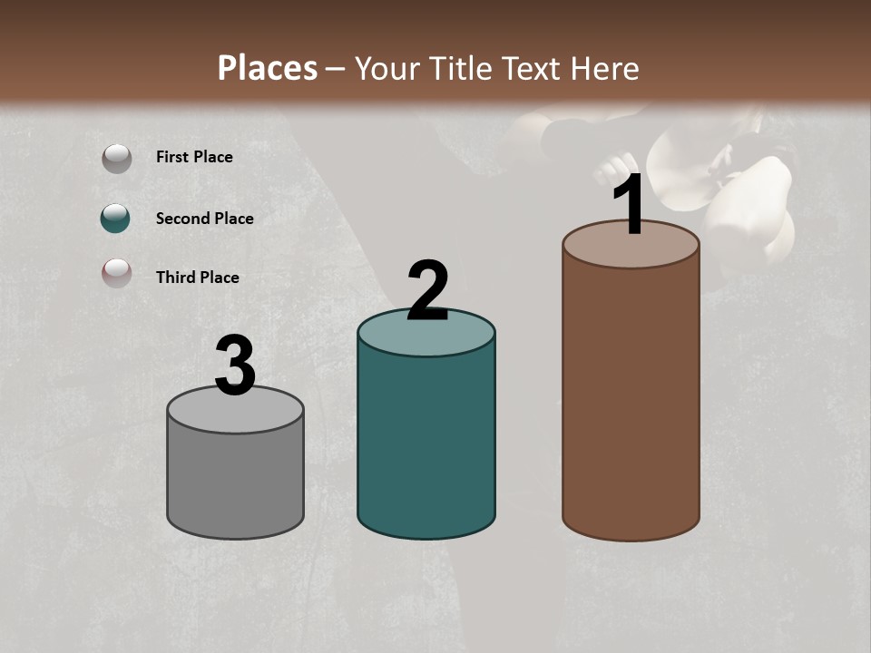 Person Training Body PowerPoint Template