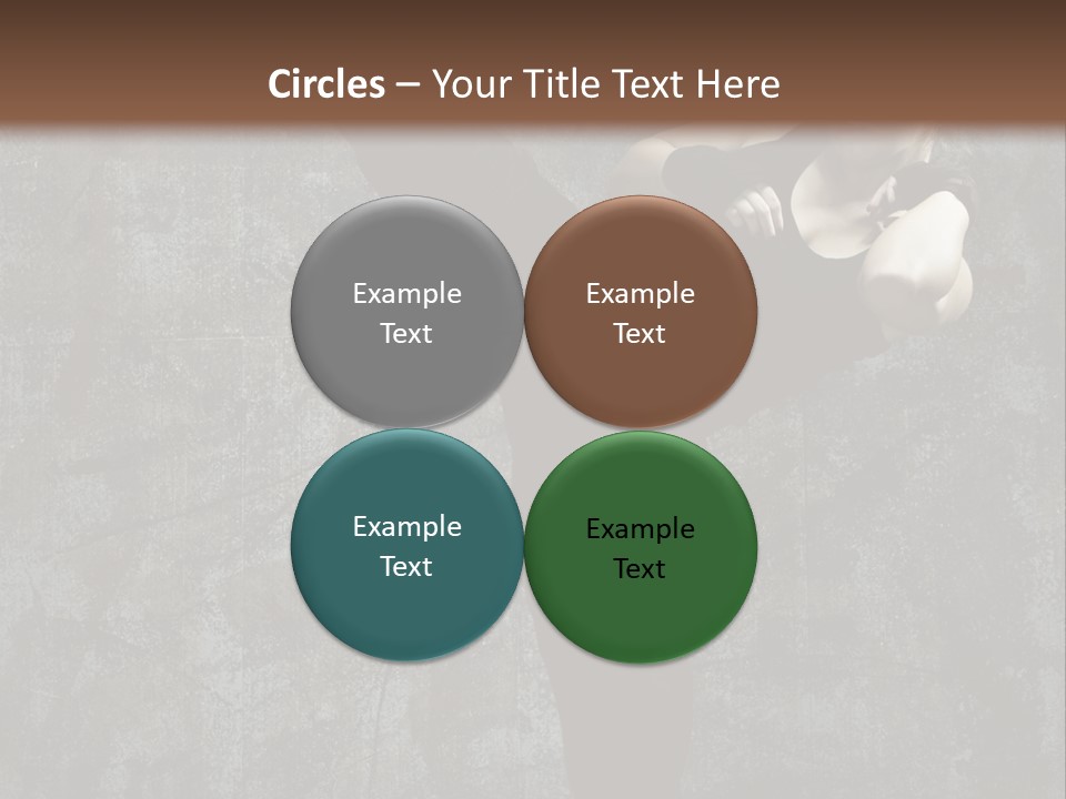 Person Training Body PowerPoint Template