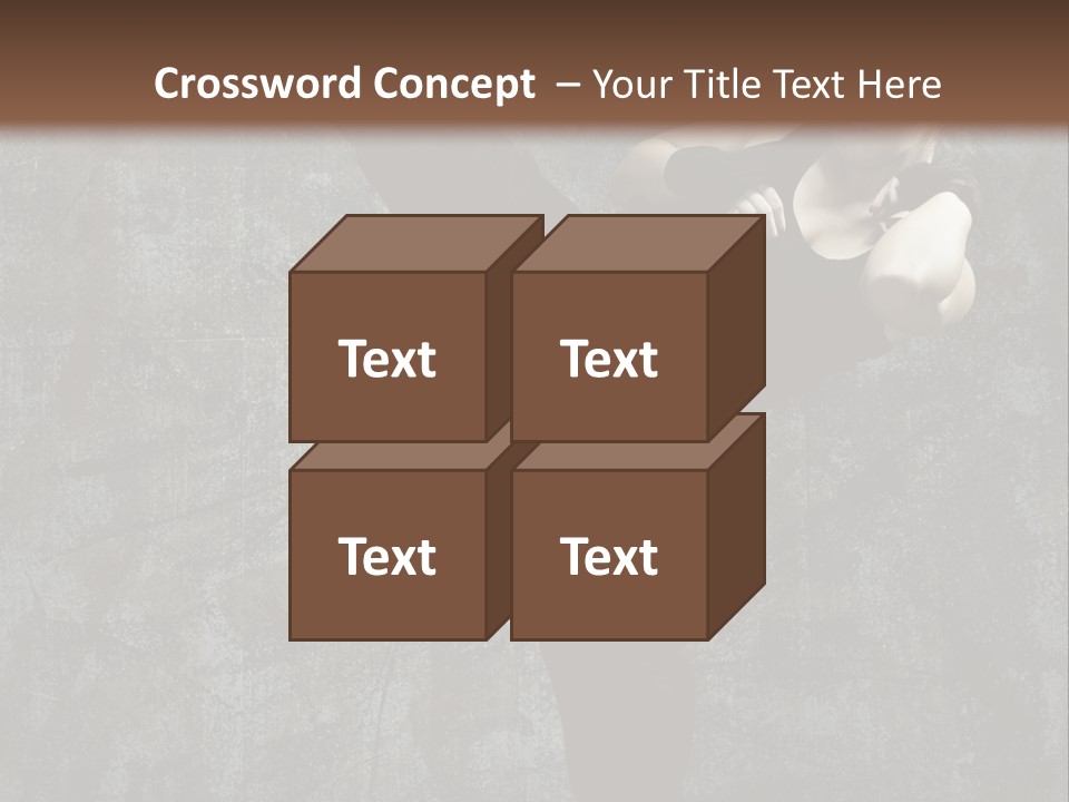 Person Training Body PowerPoint Template