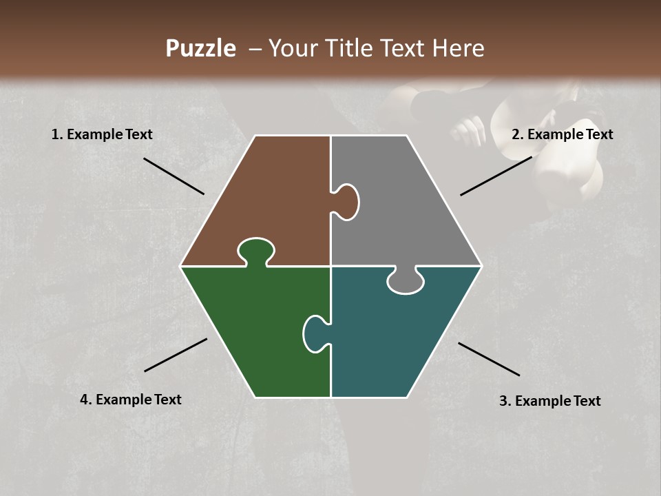 Person Training Body PowerPoint Template