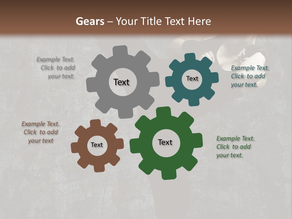 Person Training Body PowerPoint Template