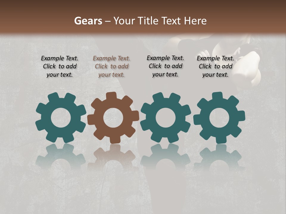 Person Training Body PowerPoint Template