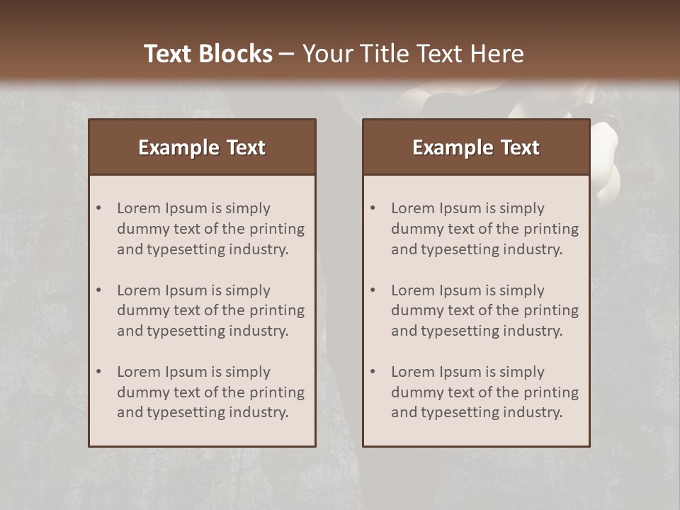 Person Training Body PowerPoint Template