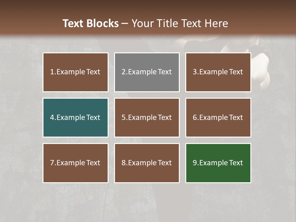 Person Training Body PowerPoint Template