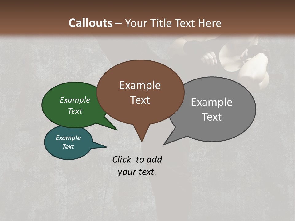 Person Training Body PowerPoint Template