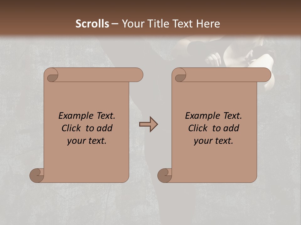 Person Training Body PowerPoint Template
