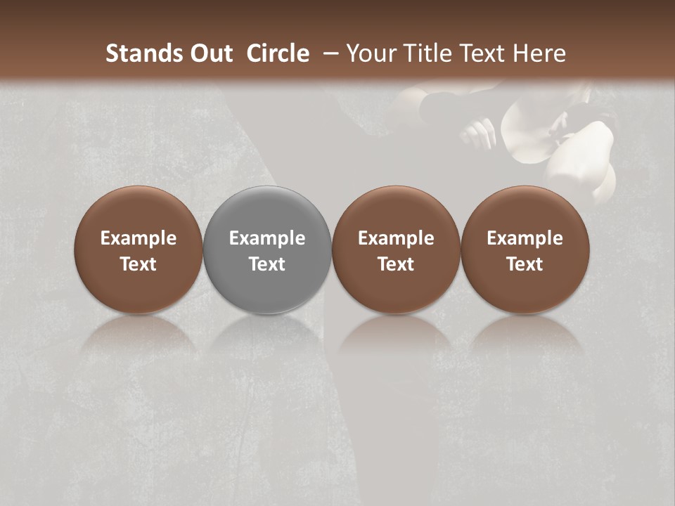 Person Training Body PowerPoint Template