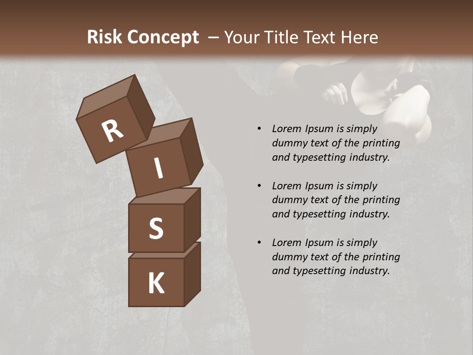 Person Training Body PowerPoint Template