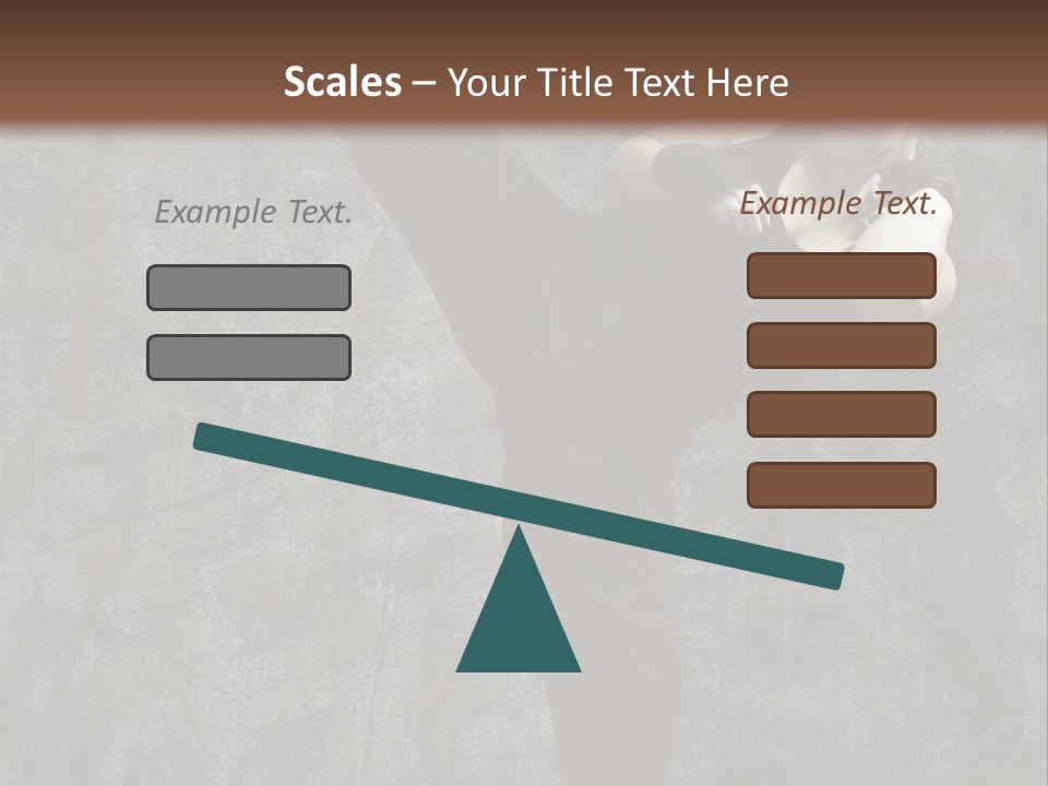 Person Training Body PowerPoint Template