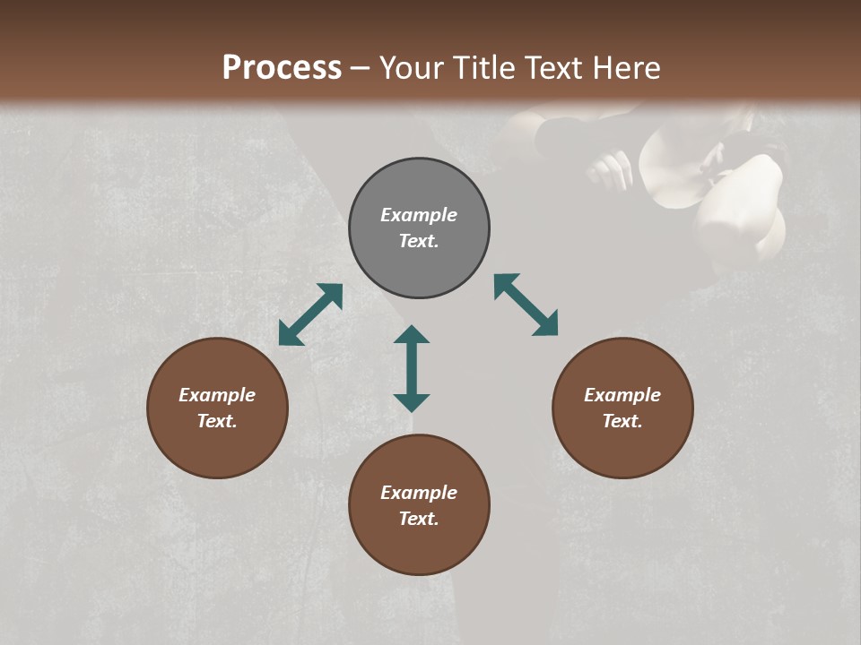 Person Training Body PowerPoint Template