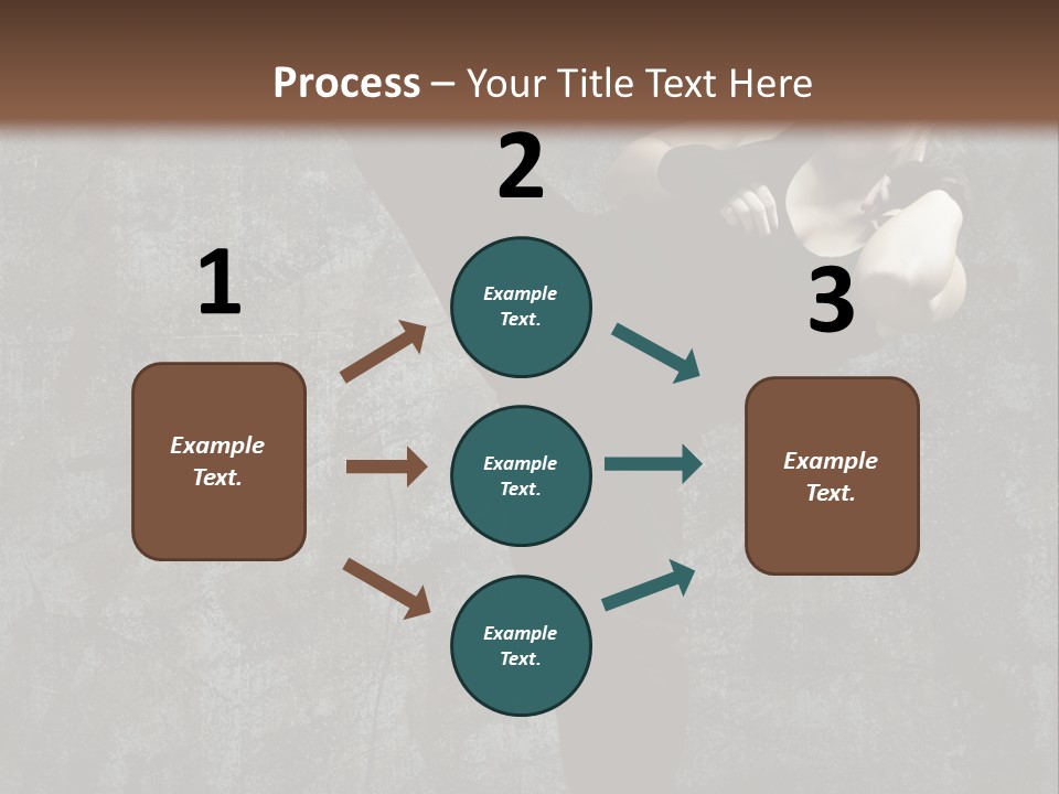 Person Training Body PowerPoint Template