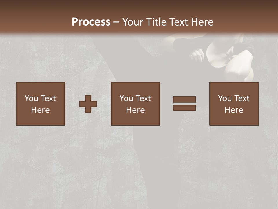 Person Training Body PowerPoint Template