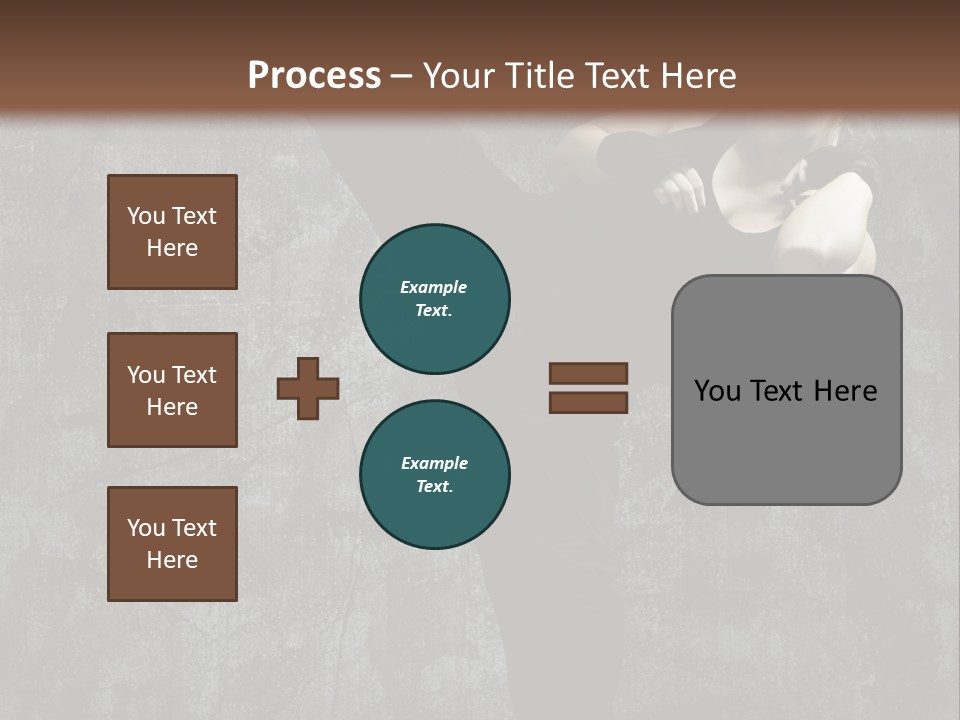 Person Training Body PowerPoint Template