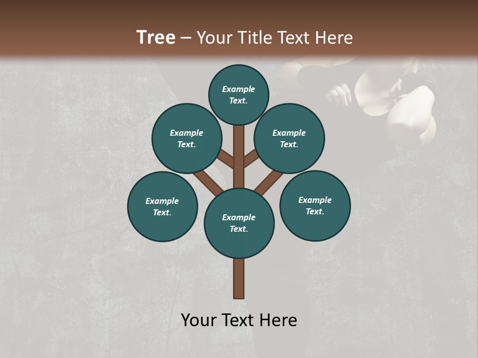 Person Training Body PowerPoint Template