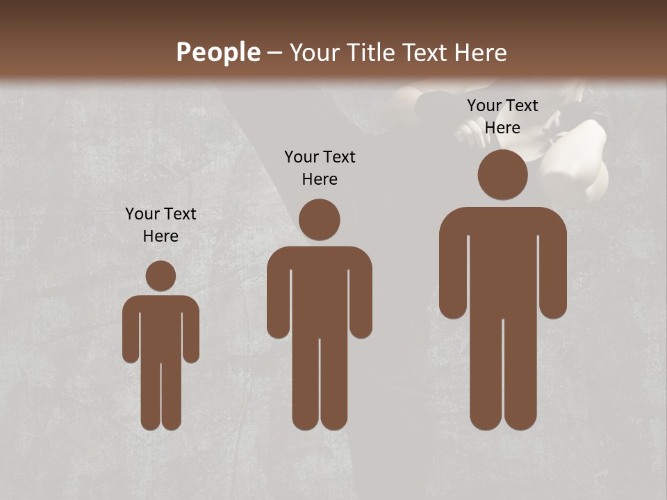 Person Training Body PowerPoint Template