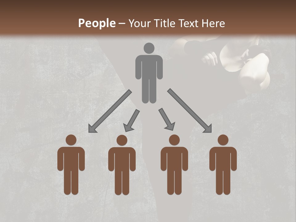 Person Training Body PowerPoint Template