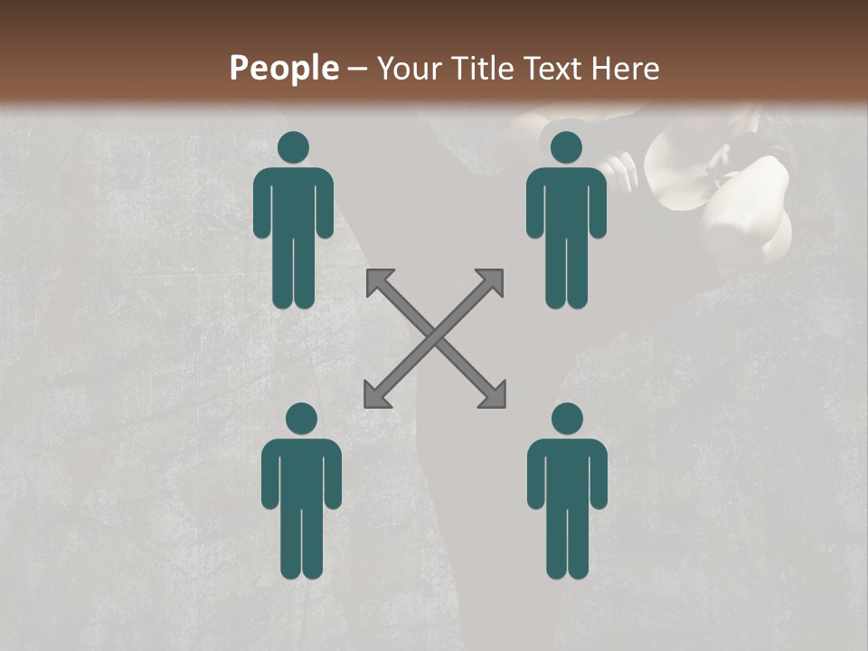 Person Training Body PowerPoint Template