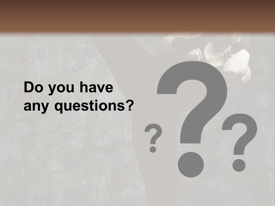 Person Training Body PowerPoint Template