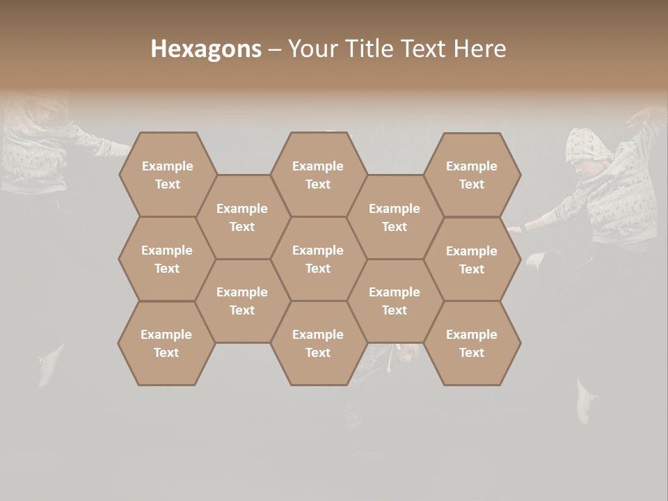 Skill Aerobics Motion PowerPoint Template