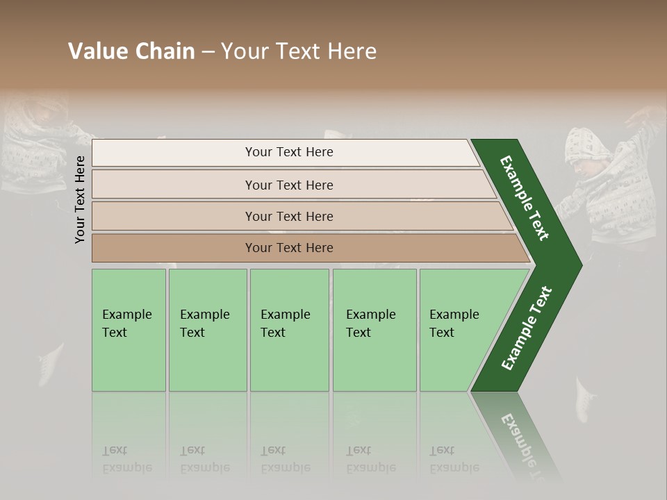 Skill Aerobics Motion PowerPoint Template