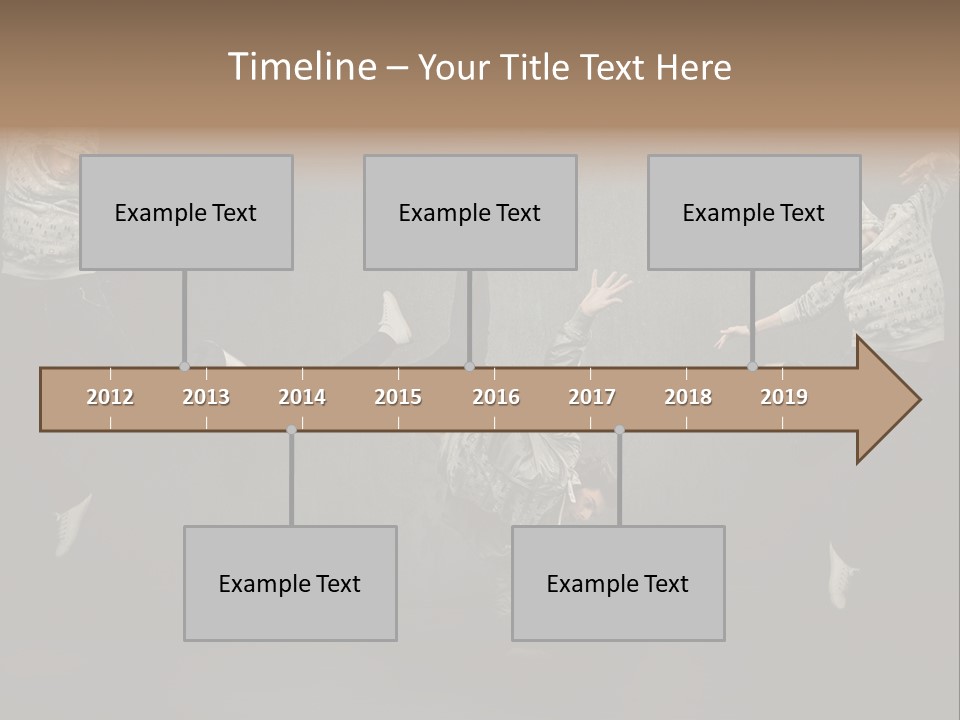 Skill Aerobics Motion PowerPoint Template