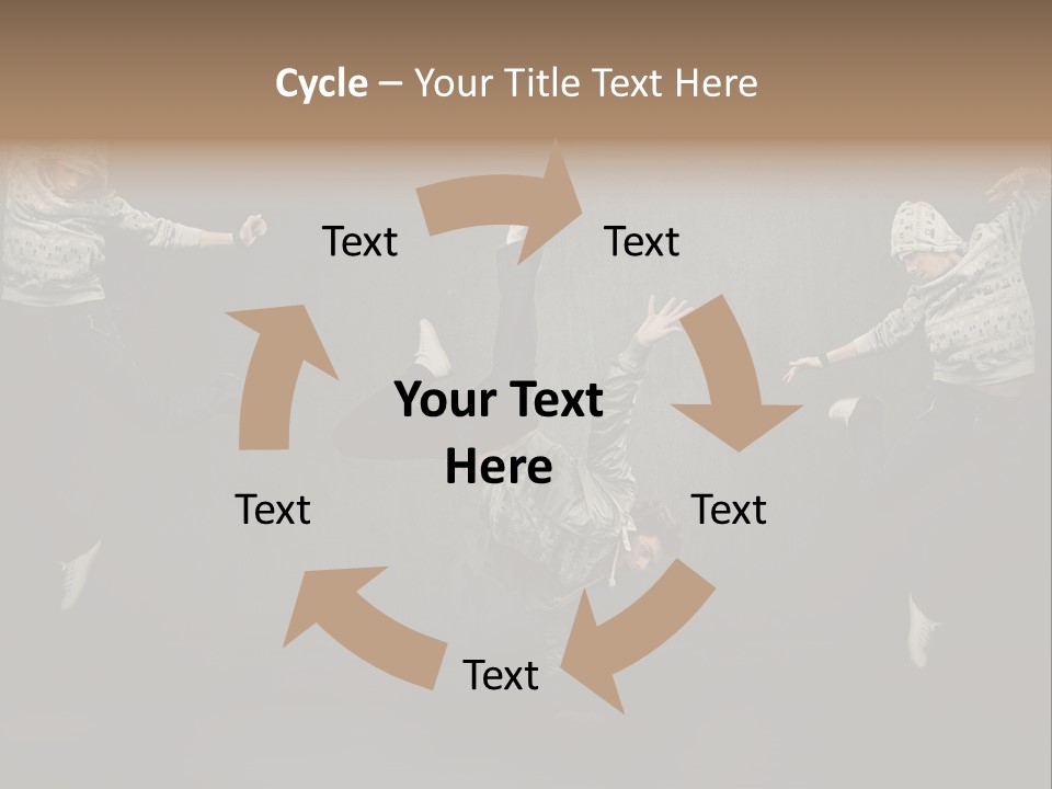 Skill Aerobics Motion PowerPoint Template