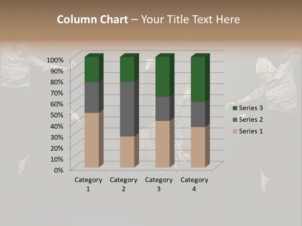 Skill Aerobics Motion PowerPoint Template