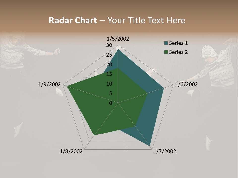 Skill Aerobics Motion PowerPoint Template