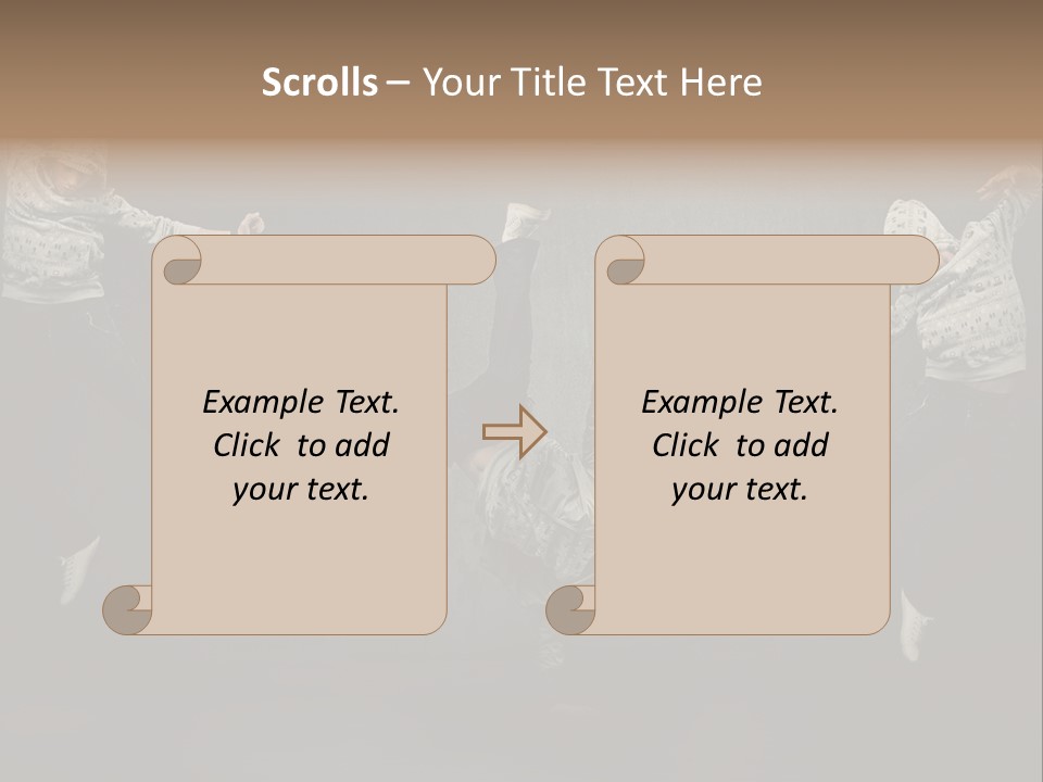 Skill Aerobics Motion PowerPoint Template