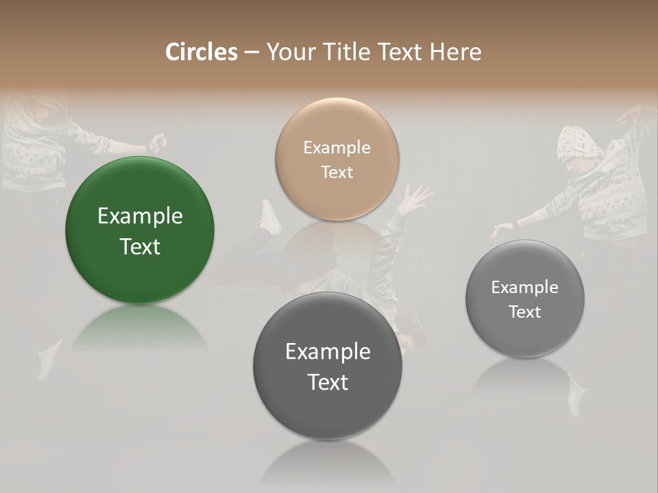 Skill Aerobics Motion PowerPoint Template