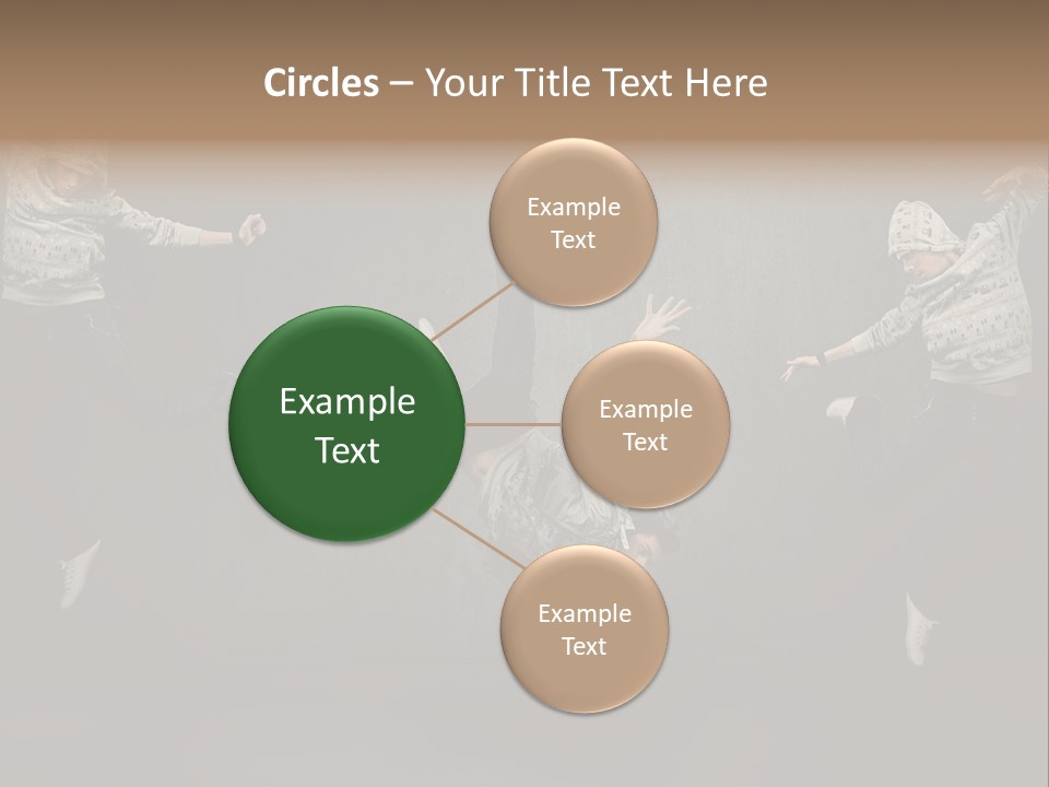 Skill Aerobics Motion PowerPoint Template