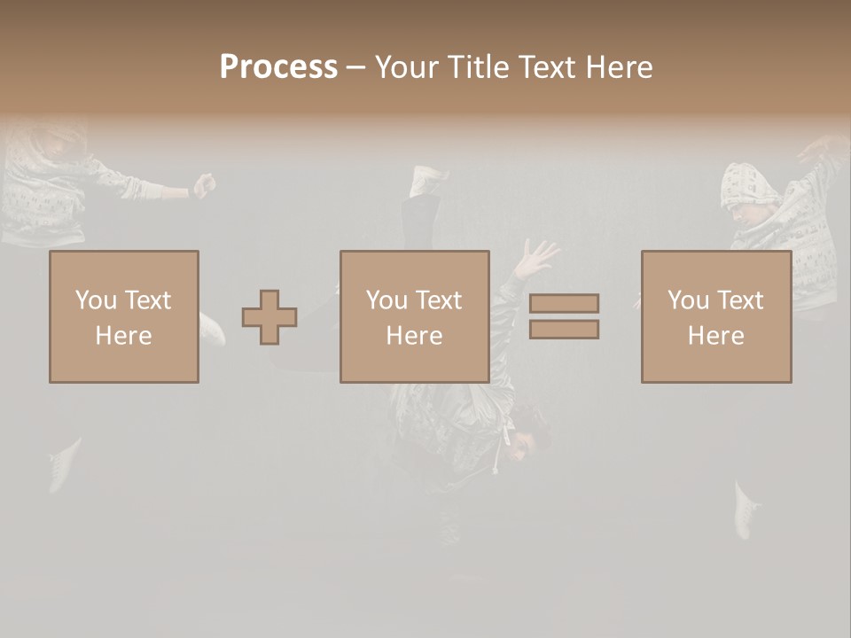Skill Aerobics Motion PowerPoint Template