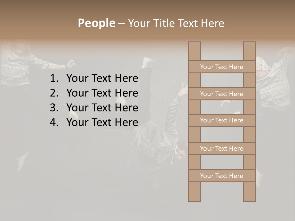 Skill Aerobics Motion PowerPoint Template