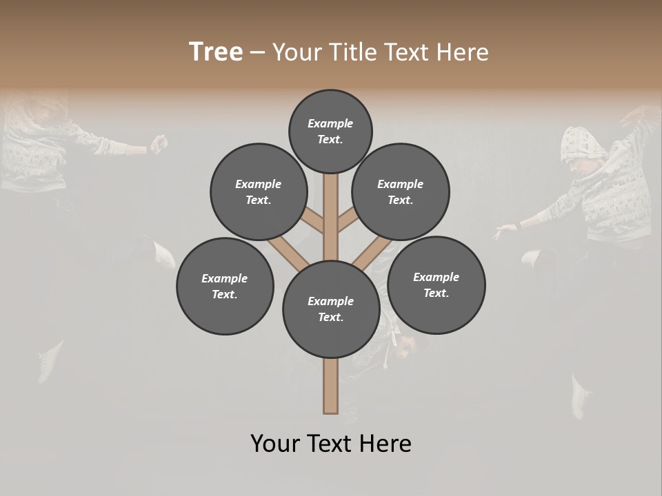 Skill Aerobics Motion PowerPoint Template