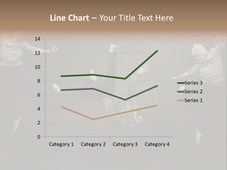 Skill Aerobics Motion PowerPoint Template