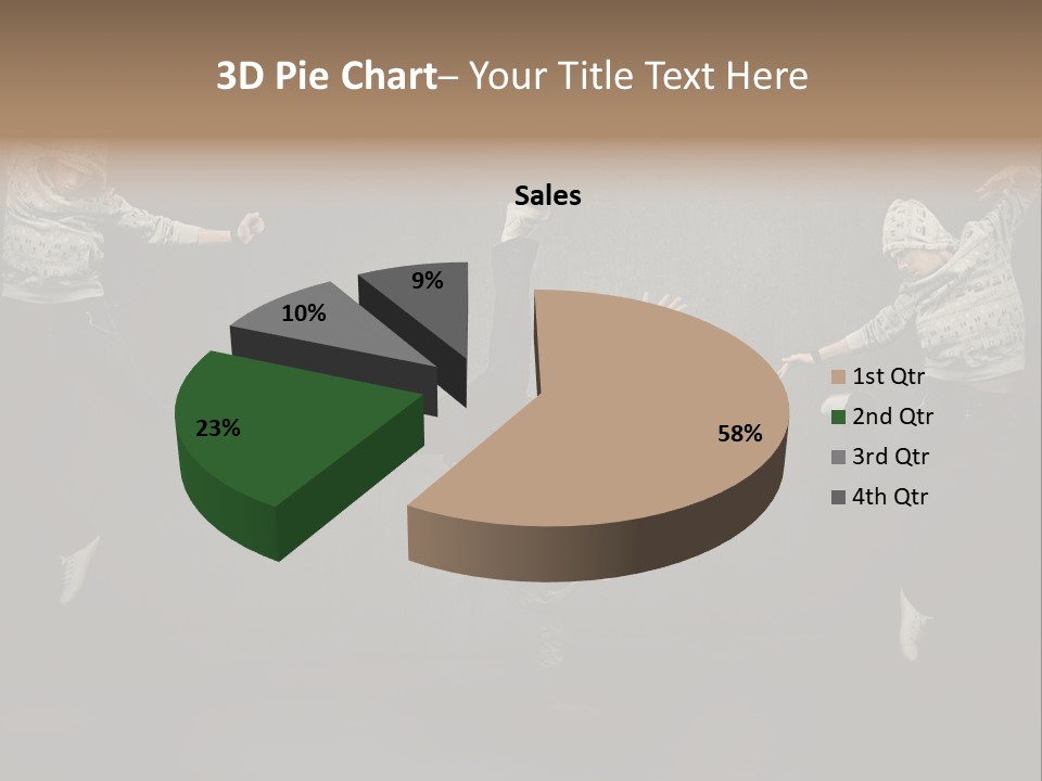 Skill Aerobics Motion PowerPoint Template