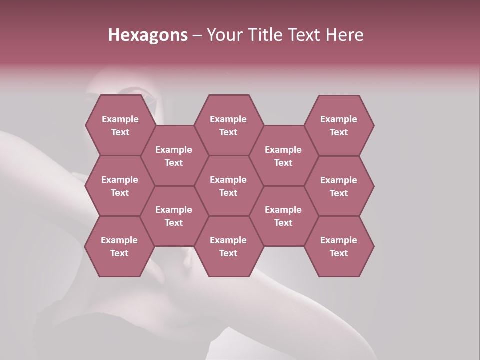 A Woman In A Black Dress With A Black Hat On Her Head PowerPoint Template