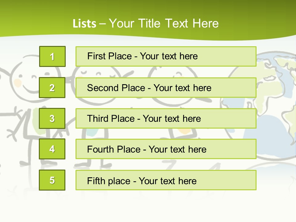 A Group Of People Holding Hands With The Earth In The Background PowerPoint Template